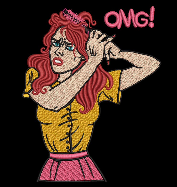 Vintage POP OMG Design