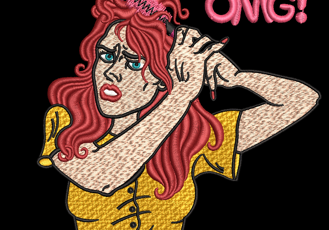 Vintage POP OMG Design