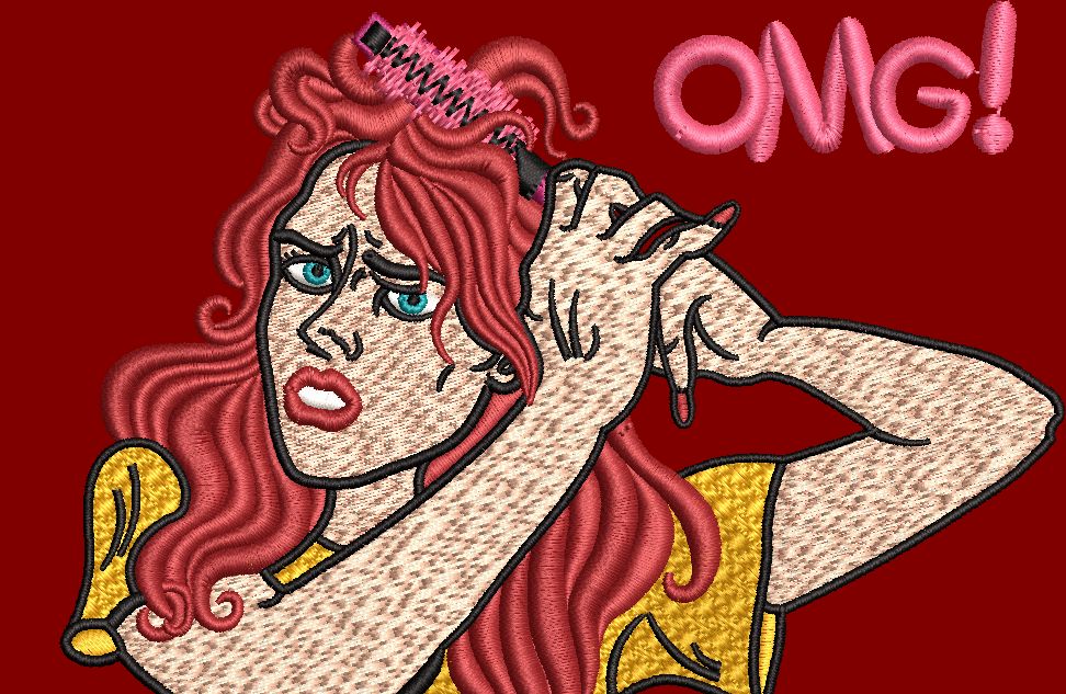 Vintage POP OMG Design