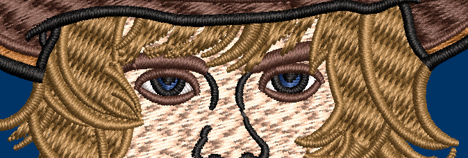 Carl Grimes Embroidery Design