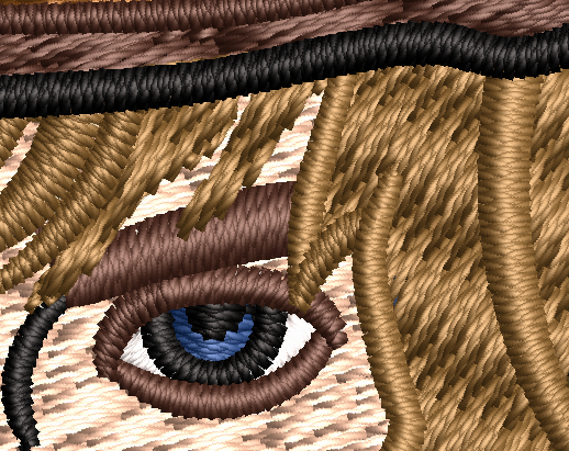 Carl Grimes Embroidery Design
