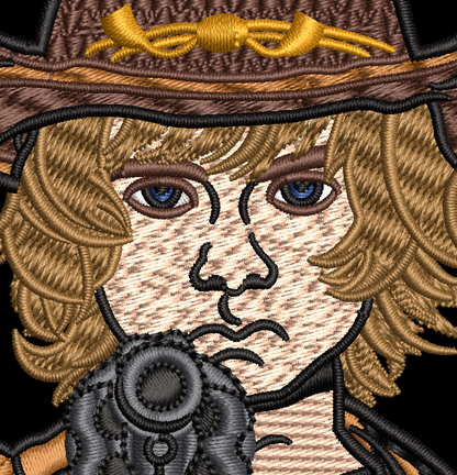 Carl Grimes Embroidery Design