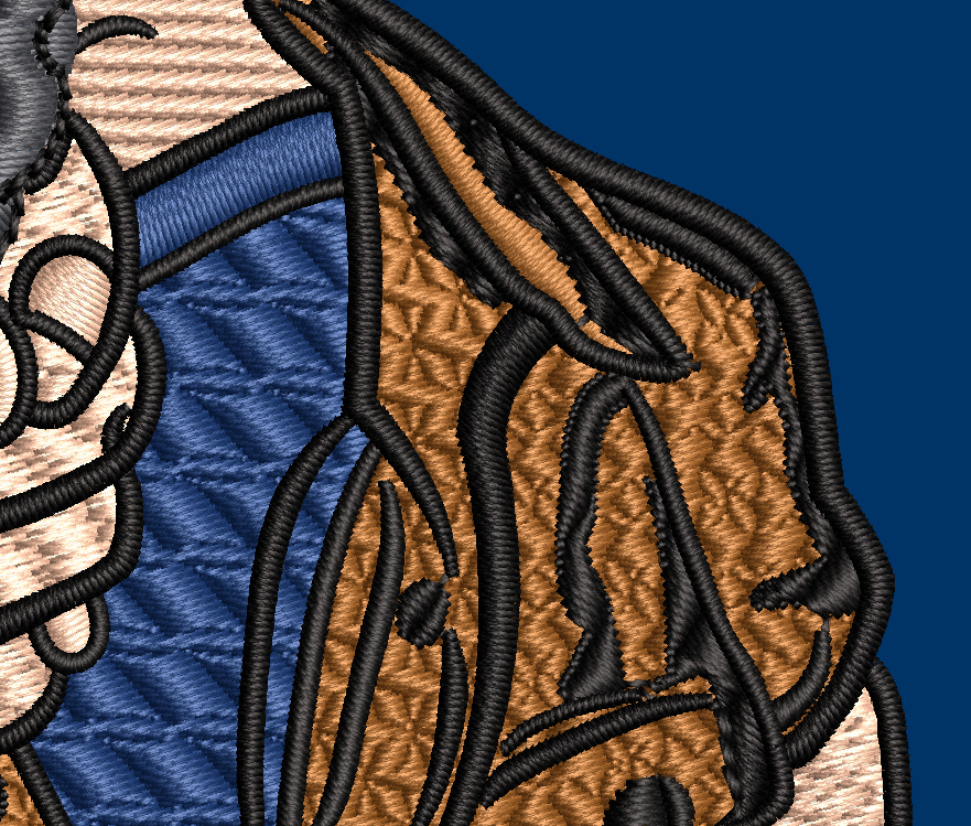 Carl Grimes Embroidery Design