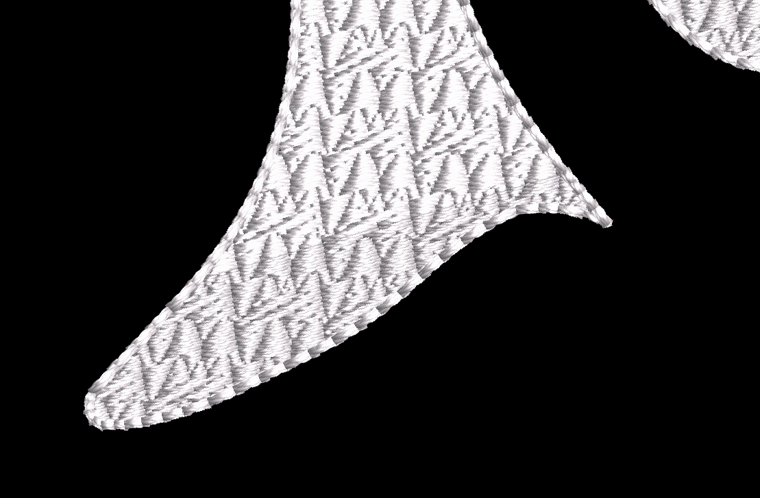 Graduation Embroidery Design Girl Silhouette 2 Hoop Sizes