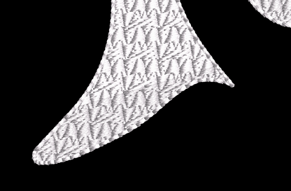 Graduation Embroidery Design Girl Silhouette 2 Hoop Sizes