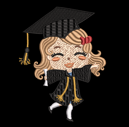 Lil Grad Gurl  Kindergarten Graduation Design