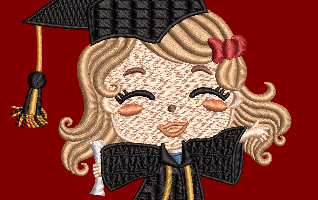 Lil Grad Gurl  Kindergarten Graduation Design