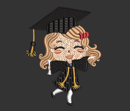 Lil Grad Gurl  Kindergarten Graduation Design
