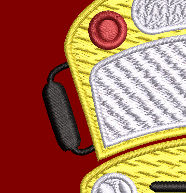 School Bus Embroidery Design