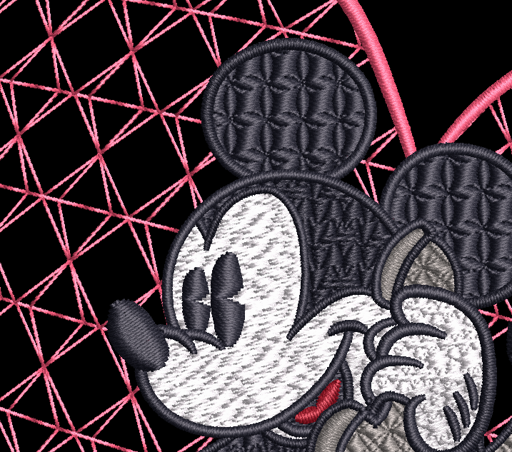 Vintage Mickey and Minnie Mouse Call Each Other