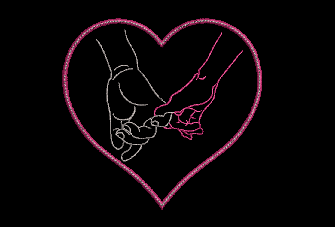 Faces and Hands - Line Art Designs Digital Downloads 4 Designs