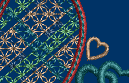 July 4 Patriotic Hearts - 7 Designs Included Digital Download