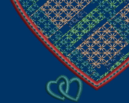 July 4 Patriotic Hearts - 7 Designs Included Digital Download