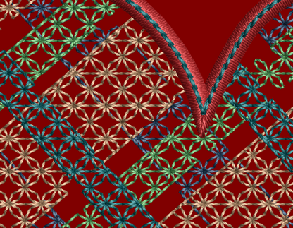 July 4 Patriotic Hearts - 7 Designs Included Digital Download