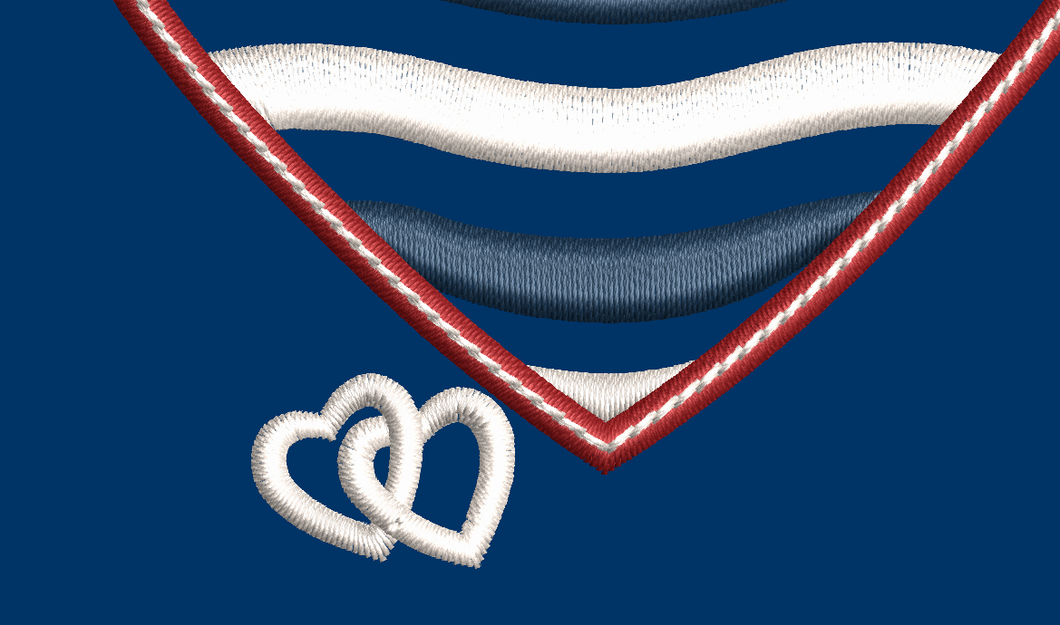 July 4 Patriotic Hearts - 7 Designs Included Digital Download