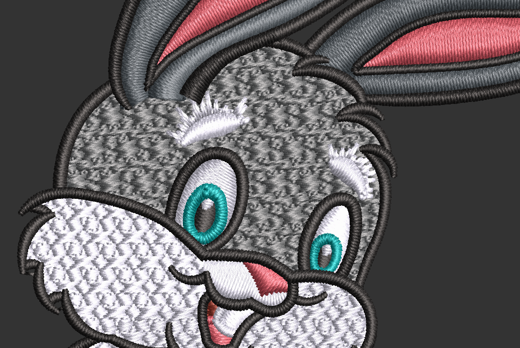 Bunny at Easter 2 Design Sizes