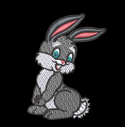 Bunny at Easter 2 Design Sizes