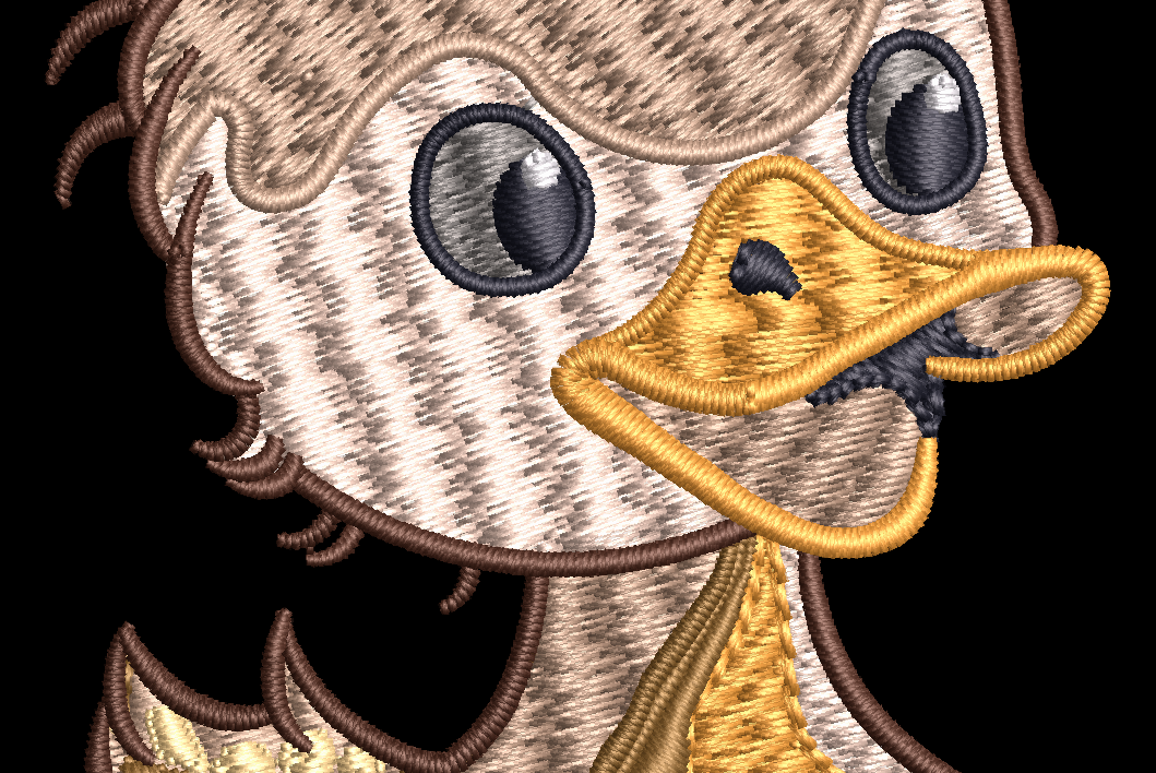Easter Ducky Embroidery Design Digital Download