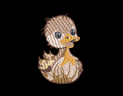 Easter Ducky Embroidery Design Digital Download