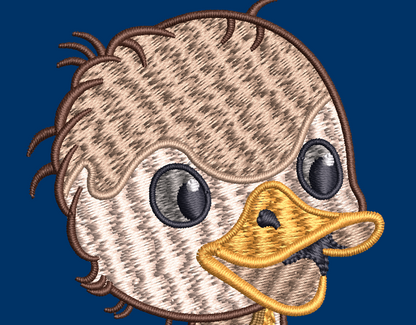 Easter Ducky Embroidery Design Digital Download