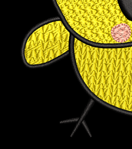 Easter Chick Embroidery Design Digital Download