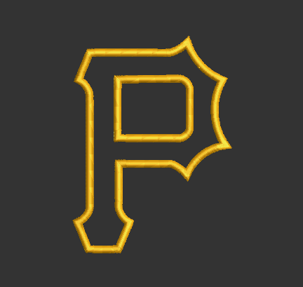 Pittsburg Pirates P 3 Sizes Digital Download