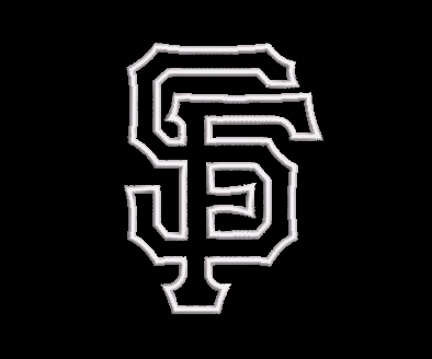 San Francisco SF - 2 Designs - 3 sizes ea (6 Files Total) Digital Download