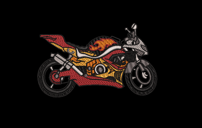 Motorcycle Collection - Bike 08 5 x 7 Hoop