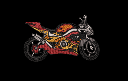 Motorcycle Collection - Bike 08 5 x 7 Hoop