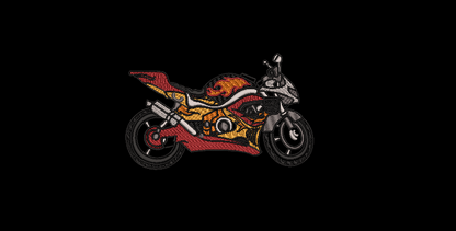 Motorcycle Collection - Bike 08 5 x 7 Hoop