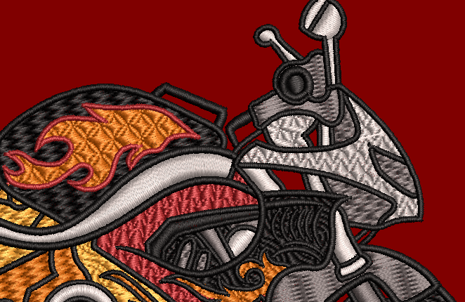 Motorcycle Collection - Bike 08 5 x 7 Hoop