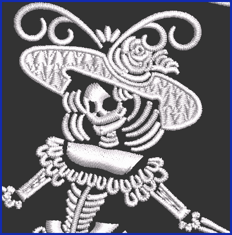 Catrina Dia de Muertos - 5 - 5 x 7 Digital Design Downloads