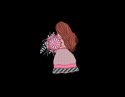 Fringe Tween Flower Girl 2 Hoop Sizes