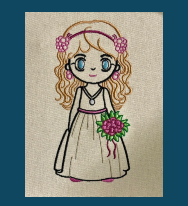 Precious Moments Flower Girl
