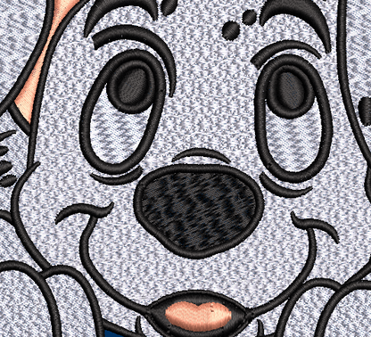 Dalmatian 01 (2 hoop sizes) & Dalmatian 02 Embroidery Designs