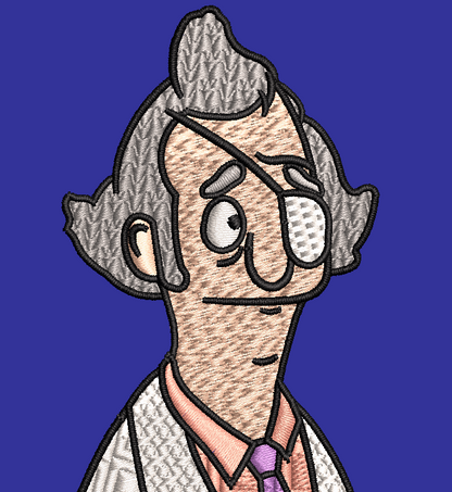 Bob's Burgers Character - Mr. Fish Design