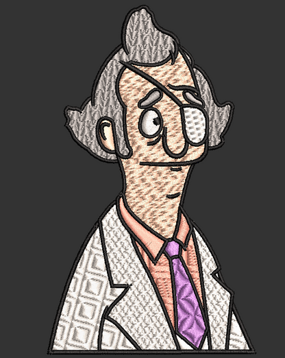 Bob's Burgers Character - Mr. Fish Design