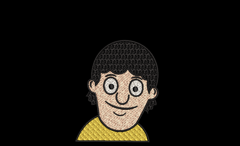 Bob's Burgers Character - Gene Belcher Design