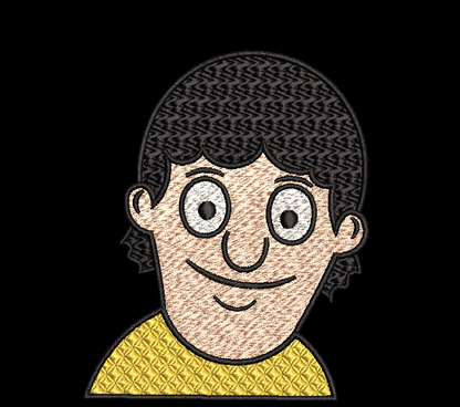 Bob's Burgers Character - Gene Belcher Design