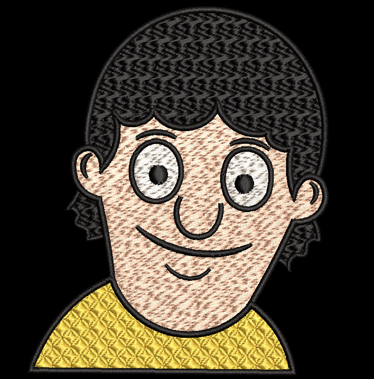 Bob's Burgers Character - Gene Belcher Design