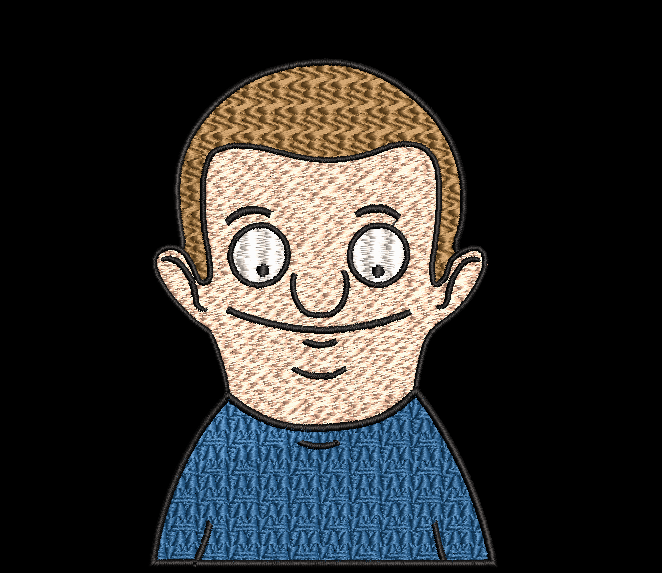 Bob's Burgers Character - Regular Sized Rudy Design