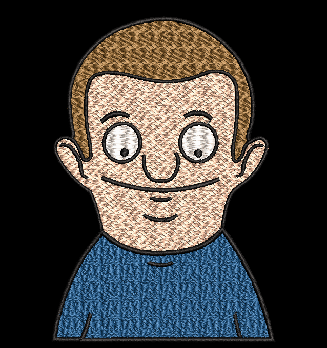 Bob's Burgers Character - Regular Sized Rudy Design
