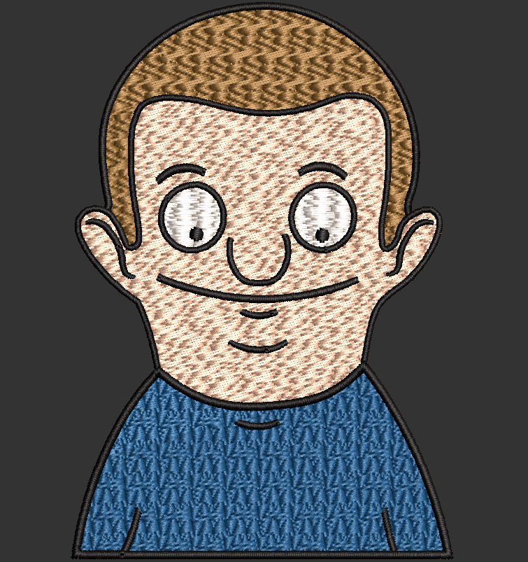 Bob's Burgers Character - Regular Sized Rudy Design