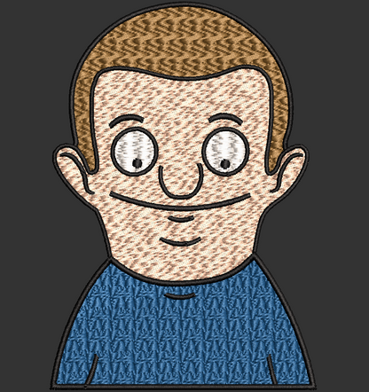 Bob's Burgers Character - Regular Sized Rudy Design