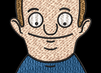 Bob's Burgers Character - Regular Sized Rudy Design