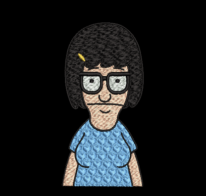Bob's Burgers Character - Tina Belcher Design