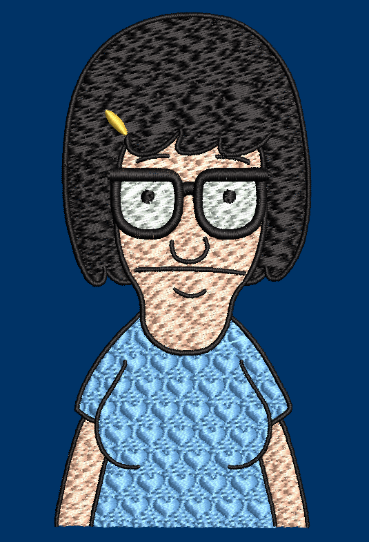 Bob's Burgers Character - Tina Belcher Design