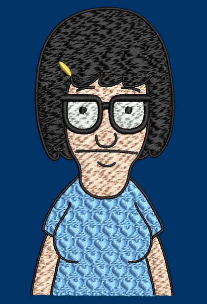 Bob's Burgers Character - Tina Belcher Design