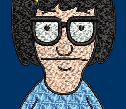 Bob's Burgers Character - Tina Belcher Design