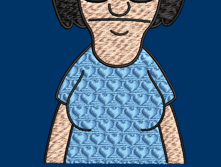 Bob's Burgers Character - Tina Belcher Design